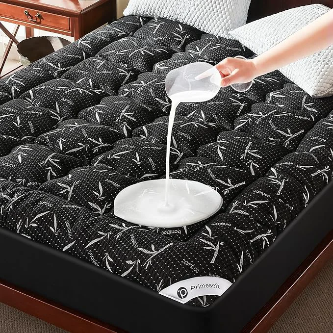 World-Class PRIMESOFT Waterproof Full Size Mattress Topper Thick Pillow Top Mattress Premium