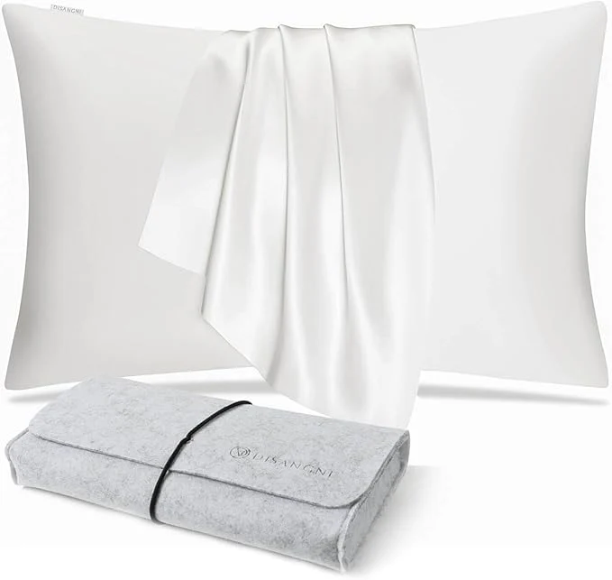 Eco-Friendly DISANGNI Natural Mulberry Silk Pillow case Reusable