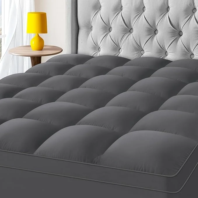 Fine KAYFIA TwinXL Mattress Topper Extra Thick Mattress Pad Cover Premium Material