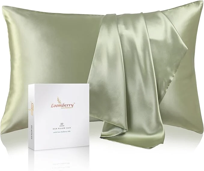 Comfortable Pure Mulberry Silk Pillowcase Crafted