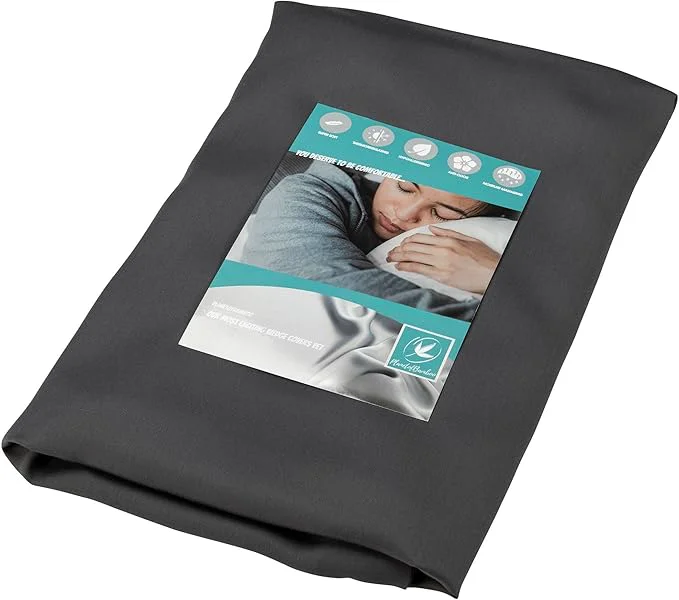 High-Quality Bamboo Viscose Wedge Pillow Case Cover 24 W x 24 L x 10 H Moisture-Wicking Innovative