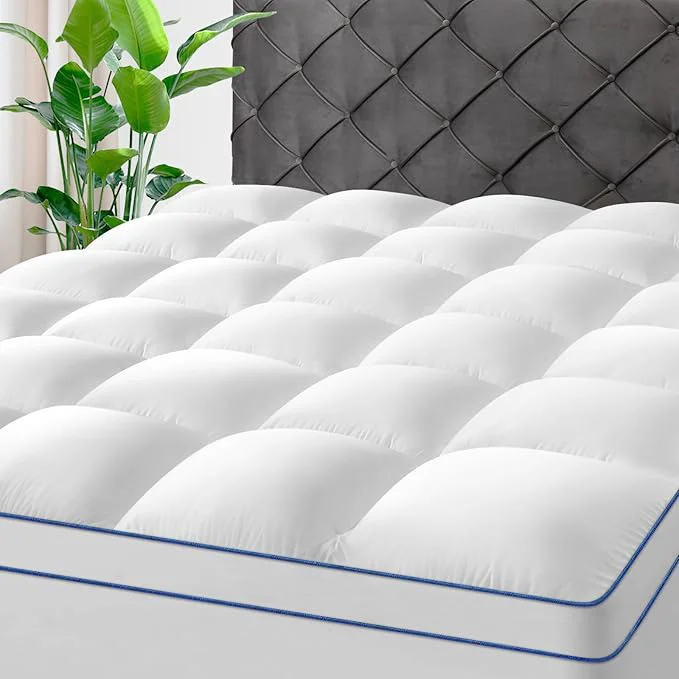 Premium Material KAYFIA Twin Mattress Topper Extra Thick Mattress Pad Cover Environmentally Friendly