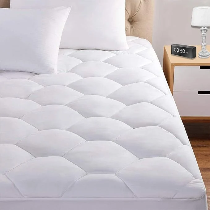 Carefully Designed Queen Mattress Pad 8-21 Deep Pocket Protector Ultra Soft Quilted Fitted Trusted
