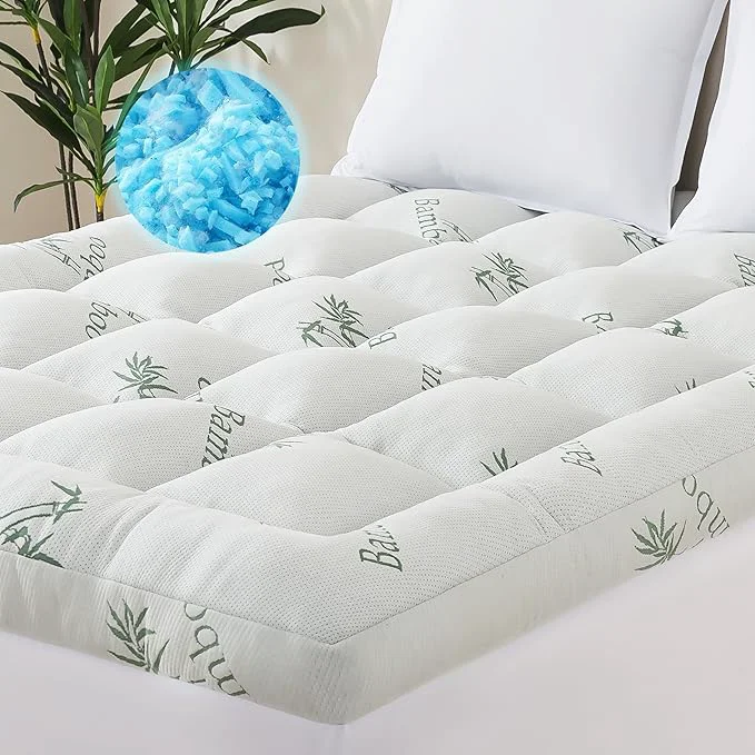 Reusable ELNIDO QUEEN® 3 Inch Memory Foam Mattress Topper King Size Safe