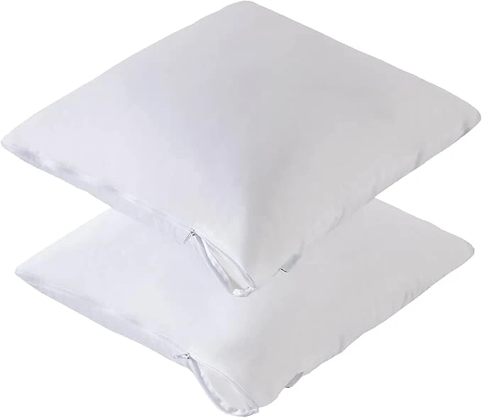 Durable Waterproof Feather Proof Pillow Protectors Natural