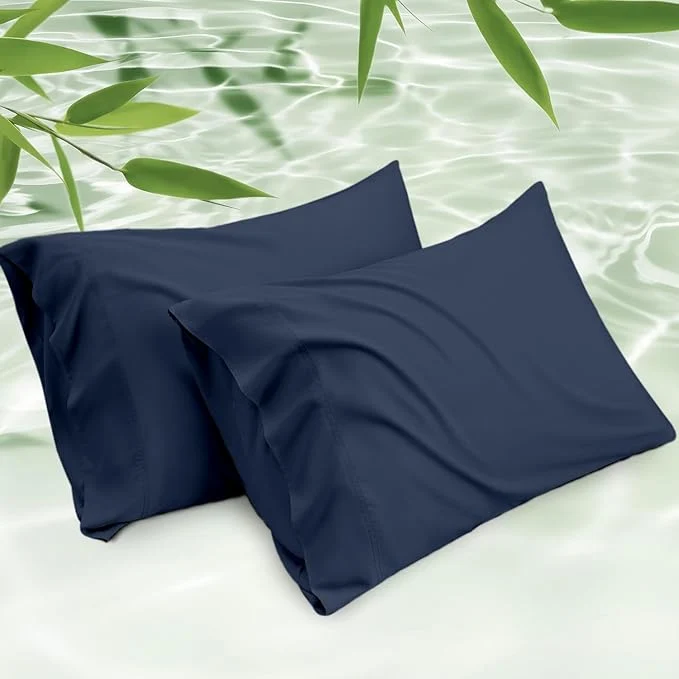 Classic Kamas Oversized Bamboo Pillowcase Set of 2 Naturally Grown Ultra Soft Responsible