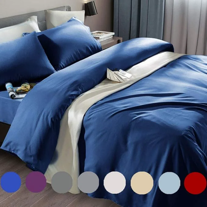 Sophisticated SONORO KATE Bed Sheet Set Super Soft Microfiber 1800 Thread Count Luxury Stylish