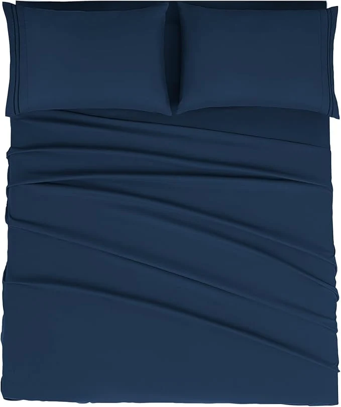 High-Grade Mejoroom California King Size Sheet Set Minimalist