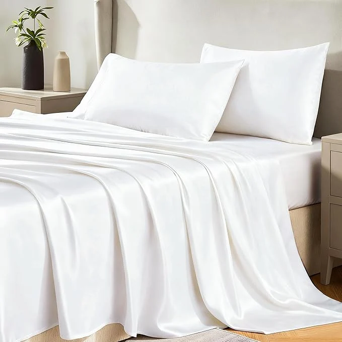 Excellent CozyLux Satin Sheets Twin Sheet Set Original Design