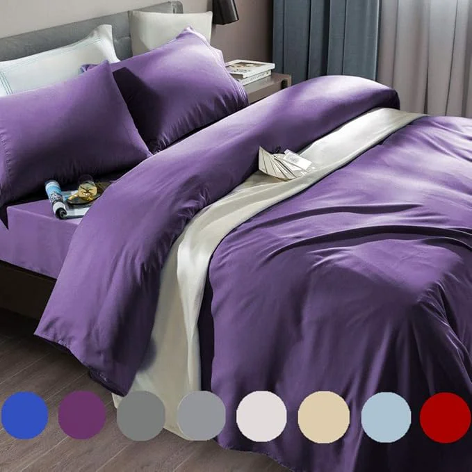 Comfortable SONORO KATE Bed Sheet Set Super Soft Microfiber 1800 Thread Count Luxury Trusted