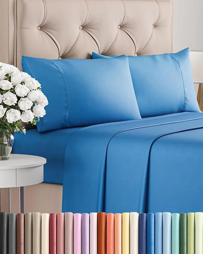 Detailed Twin 4 Piece Sheet Set Artisan