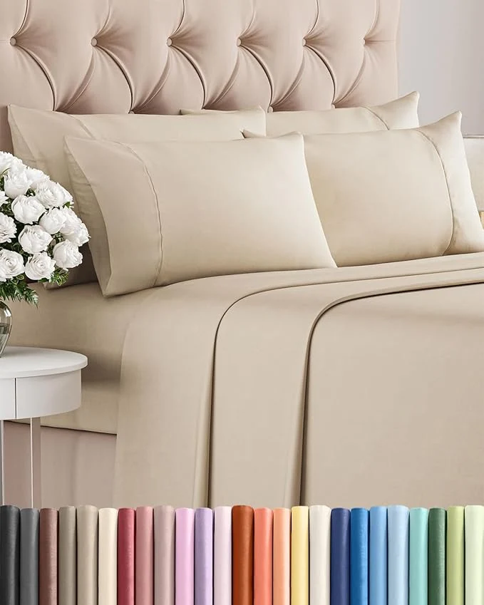 Fine Crafted Cal King 6 Piece Sheet Set Modern