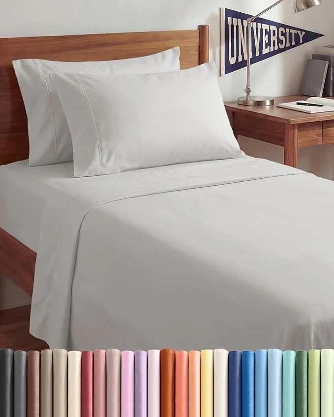 Reliable Twin XL 4 Piece Sheet Set Long-Lasting