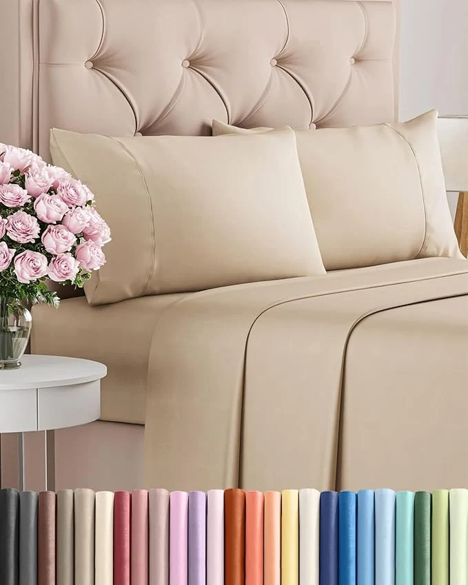 Premium Twin 4 Piece Sheet Set Eco-Friendly