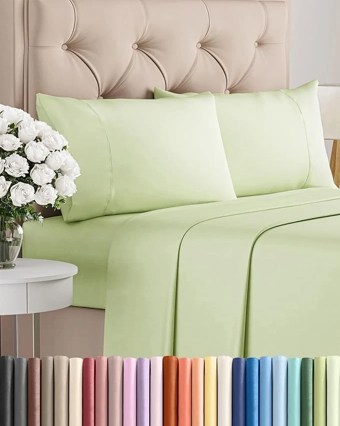 Original Design Twin 4 Piece Sheet Set Secure