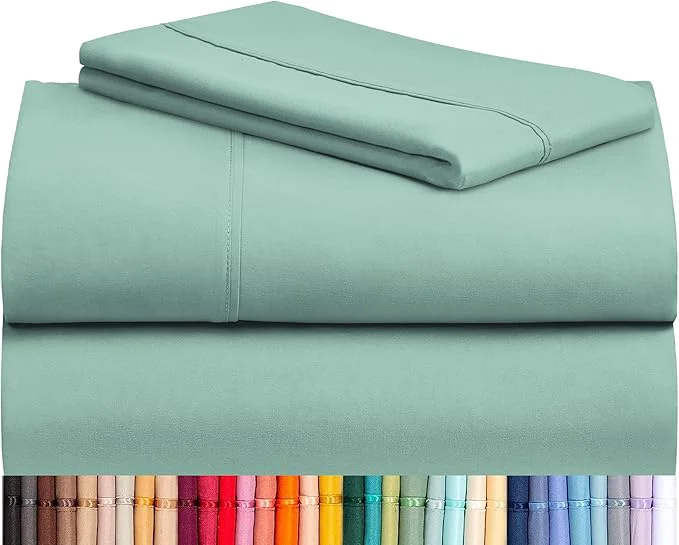 Optimized LuxClub 3 PC Sheet Bed Sheets Deep Pockets 18 Eco Friendly Wrinkle High-Grade