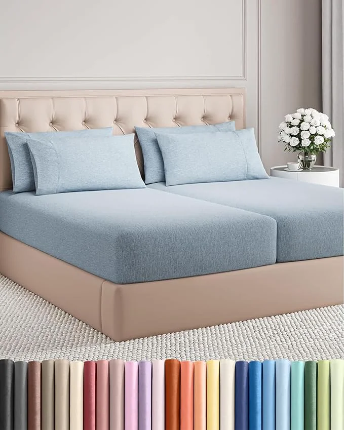 Fine Crafted Split King 7 Piece Sheet Set Artisan
