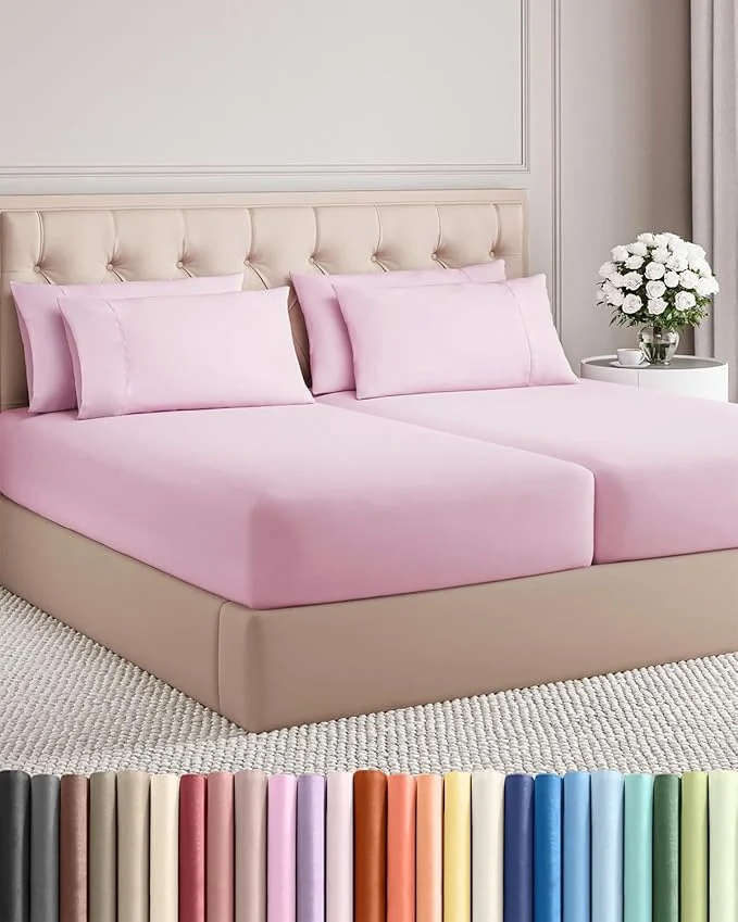 Verified Split King 7 Piece Sheet Set Powerful