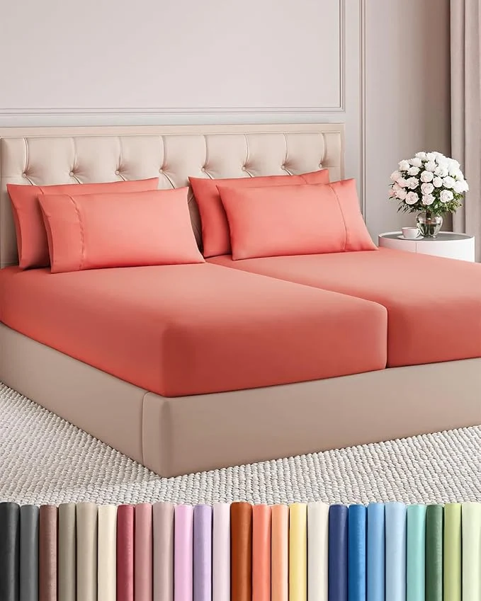 Luxury Split King 7 Piece Sheet Set Optimized