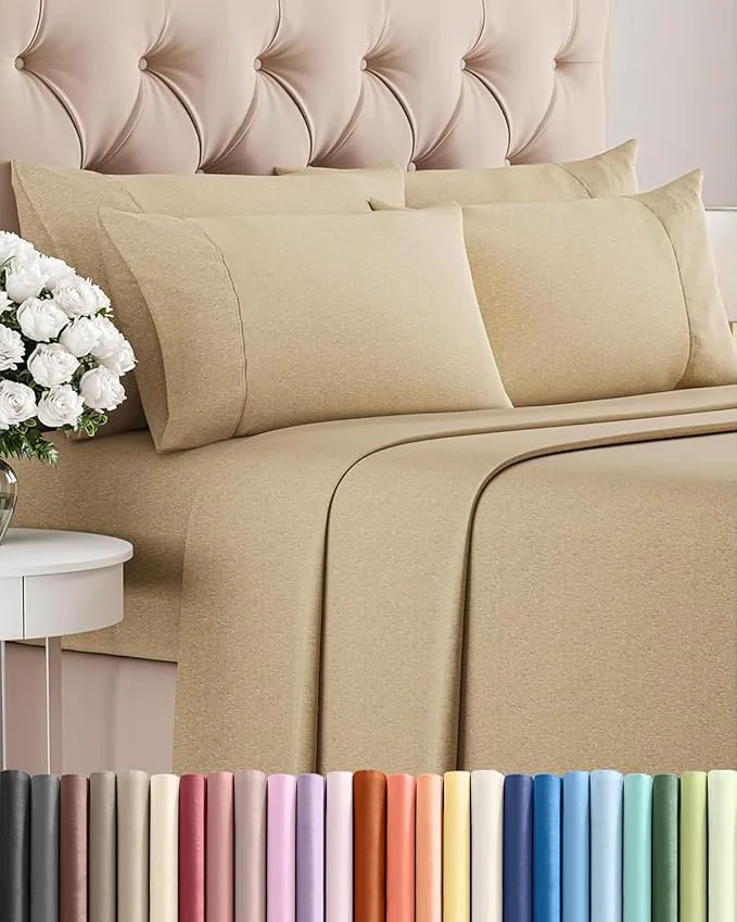 Casual Cal King 6 Piece Sheet Set Artisan