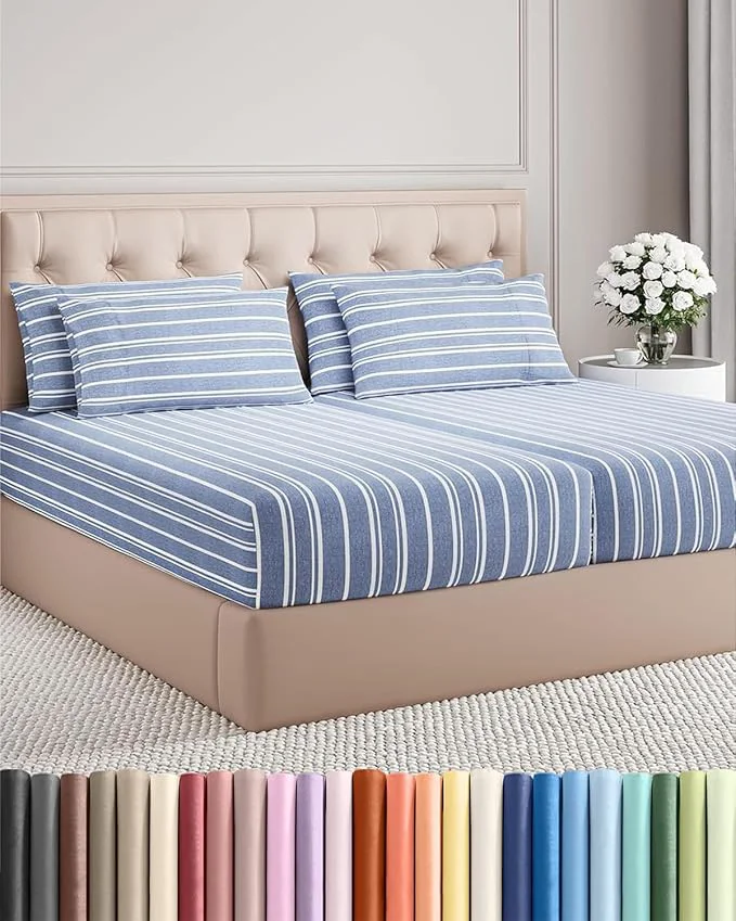 Exceptional Split King 7 Piece Sheet Set Exclusive