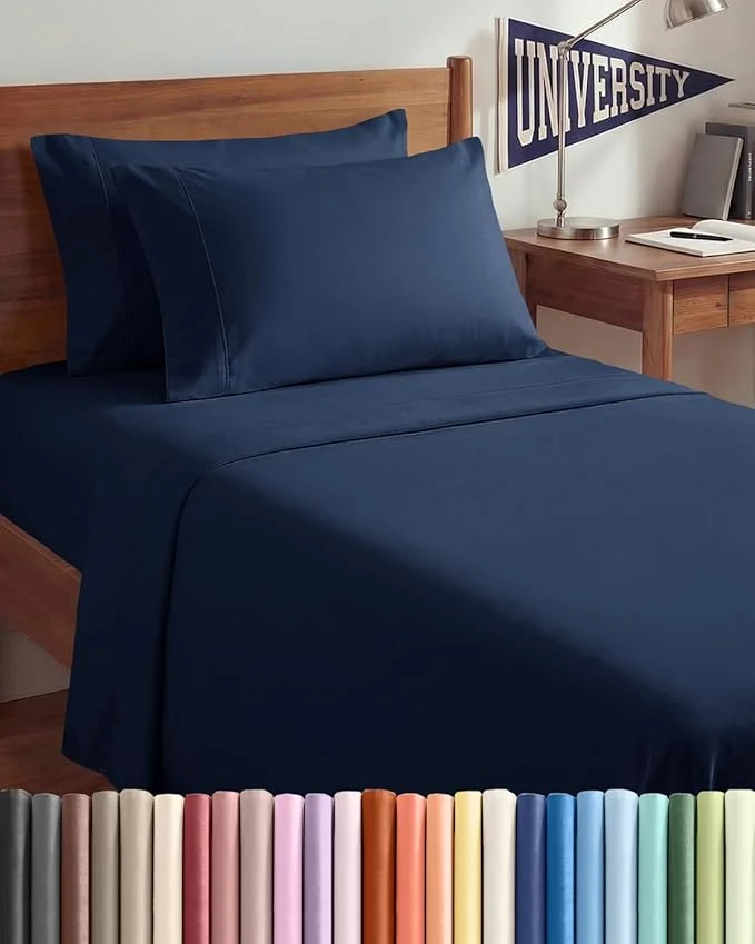 Certified Twin XL 4 Piece Sheet Set Quality