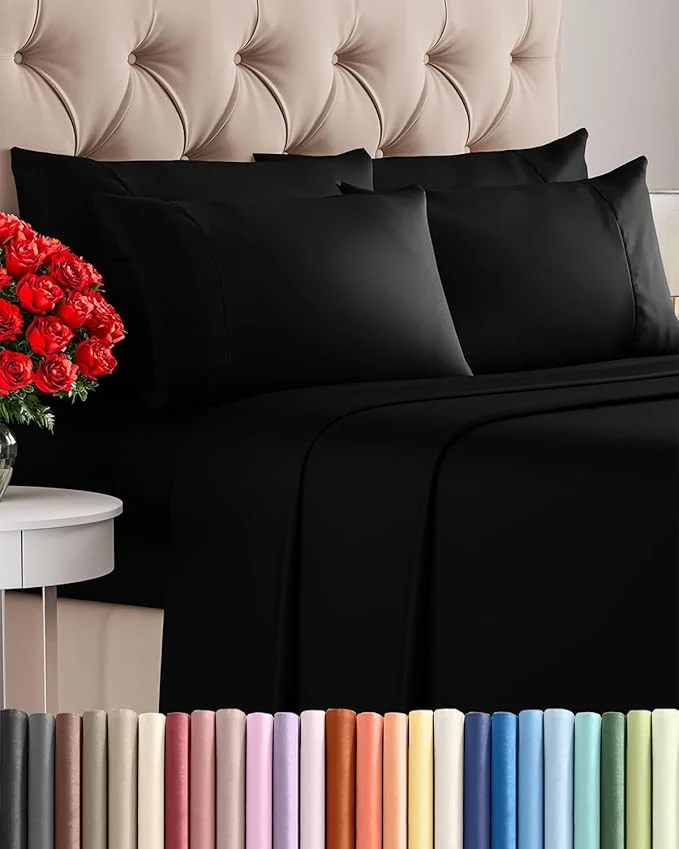 Natural Full 6 Piece Sheet Set Fine Crafted