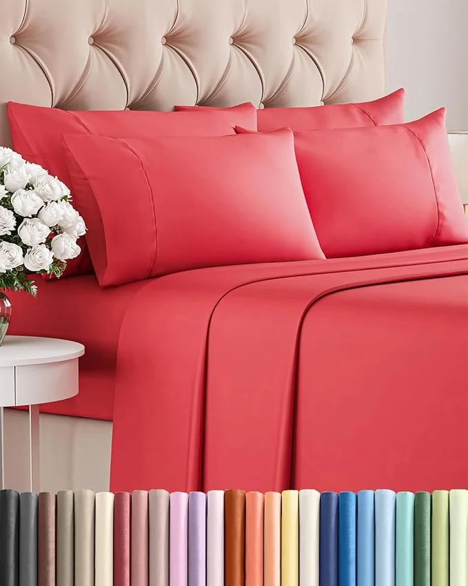 Refined Cal King 6 Piece Sheet Set Detailed