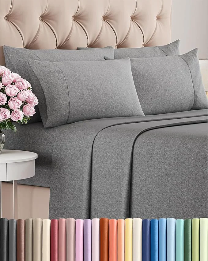Healthy Cal King 6 Piece Sheet Set Smart
