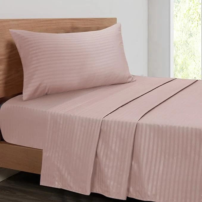 Consistent Mejoroom Striped Twin Sheet Set Modern
