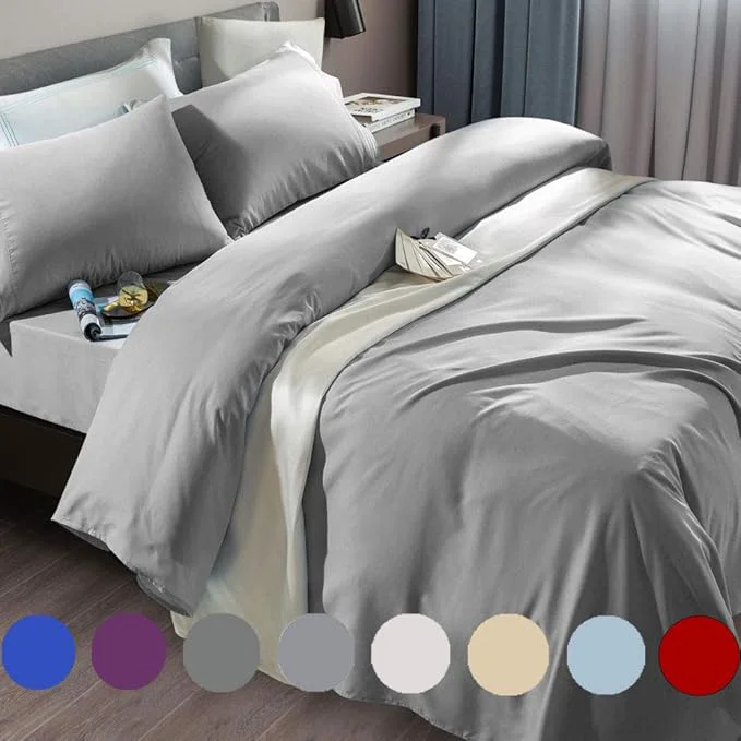 Enhanced SONORO KATE Bed Sheet Set Super Soft Microfiber 1800 Thread Count Luxury World-Class
