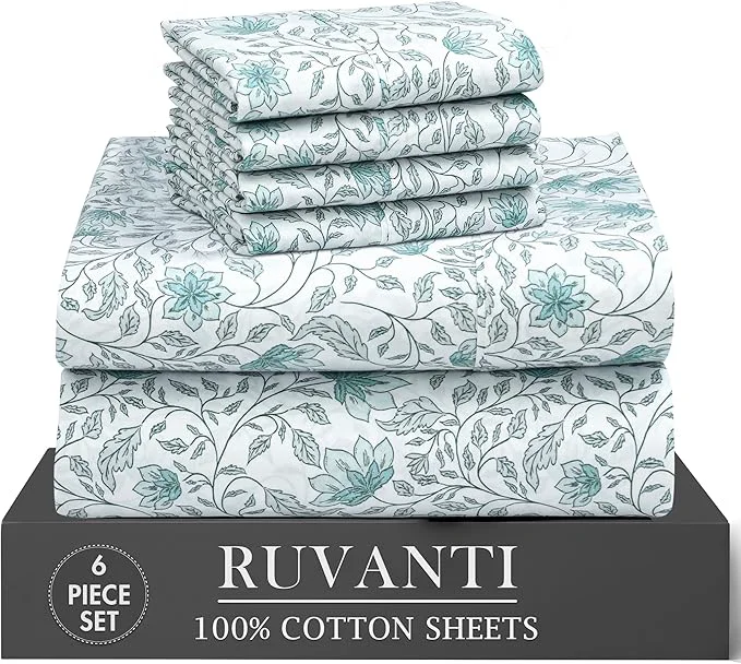 Quality RUVANTI 6 Pcs Cotton Sheets Proven