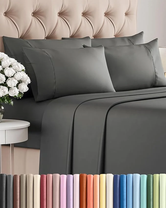 High-Performance Cal King 6 Piece Sheet Set Efficient