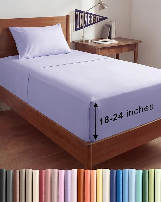 Fine Extra Deep Twin XL Sheet Set Safe