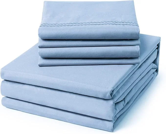 Exclusive ClevaHome Queen Size Sheet Set Functional