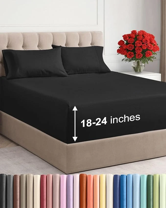 Professional Extra Deep Cal King Sheet Set Elite