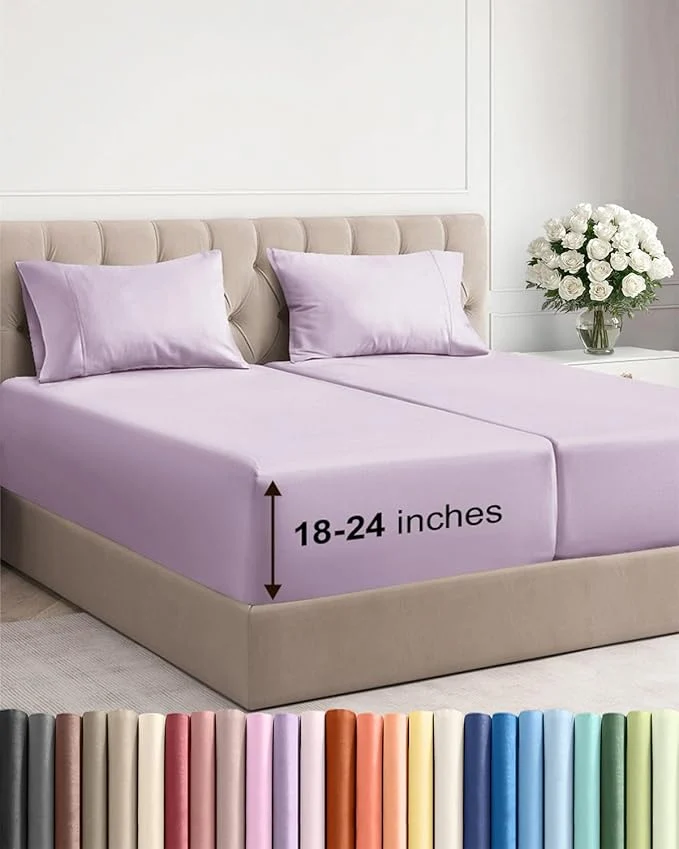 Fine Crafted Extra Deep Split King Sheet Set Modern