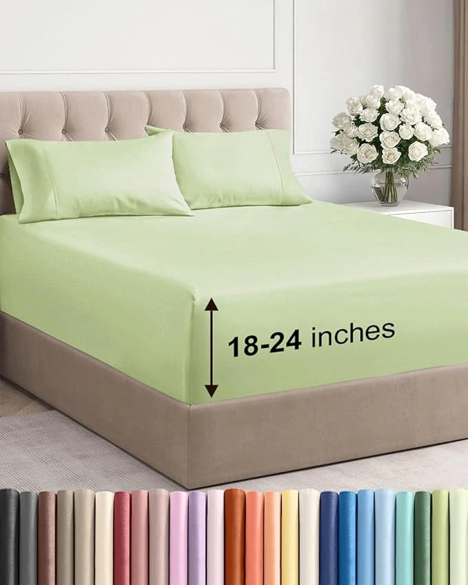 Lightweight Extra Deep Full Sheet Set Superior