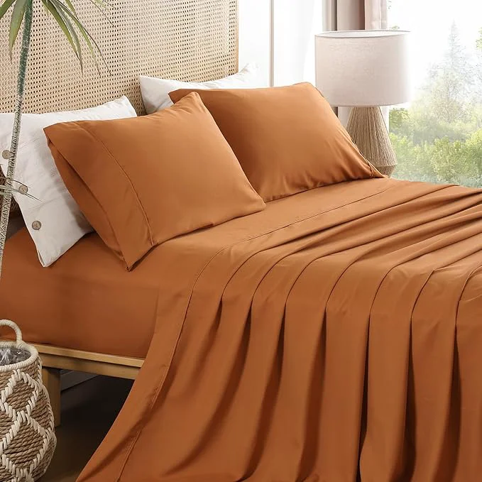 Artisan King Sheet Set 4 Piece Soft Breathable Cooling Microfiber Bed Sheets Effective