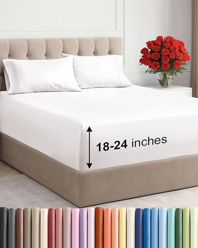Certified Extra Deep Cal King Sheet Set Versatile