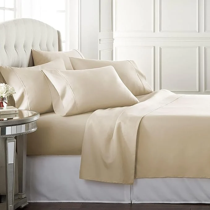 Long-Lasting Danjor Linens Bed Sheet Set Full Size Secure