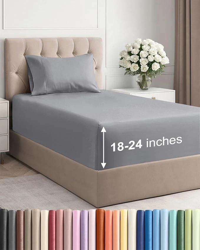 Quality Extra Deep Twin Sheet Set Trendy