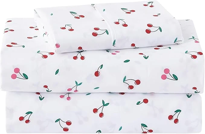 Functional lasoftan Kids Sheet Set Twin Size Twin Sheet Set Natural