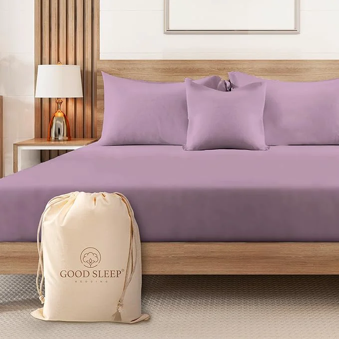 Luxury Good Sleep Bedding King Size Fitted Sheets Only Trendy
