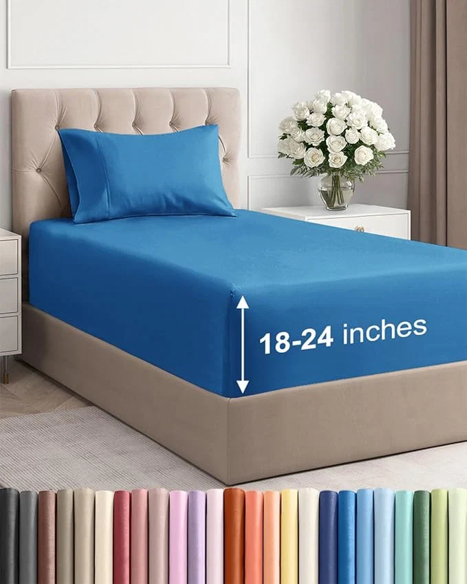 Exclusive Extra Deep Twin Sheet Set Elegant