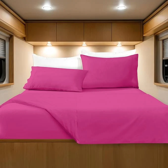 Stylish Elegant Comfort Luxurious 1500 Premium Hotel Quality Microfiber Three Line Smooth