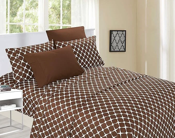 Advanced Elegant Comfort Luxury Softest and Coziest 6-Piece Bed Sheet Set Wrinkle Secure