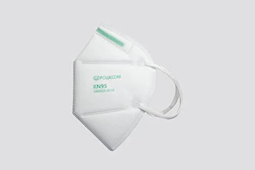 Advanced POWECOM KN95 Face Mask for Adults Smooth