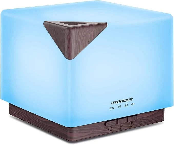 Recyclable URPOWER 700ML Aromatherapy Essential Oil Diffuser 700ml Large Ultrasonic Scent Lightweight