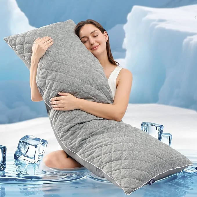 Traditional ZonLi Cooling Body Pillow for Adults Side Sleeper Pregnancy Certified